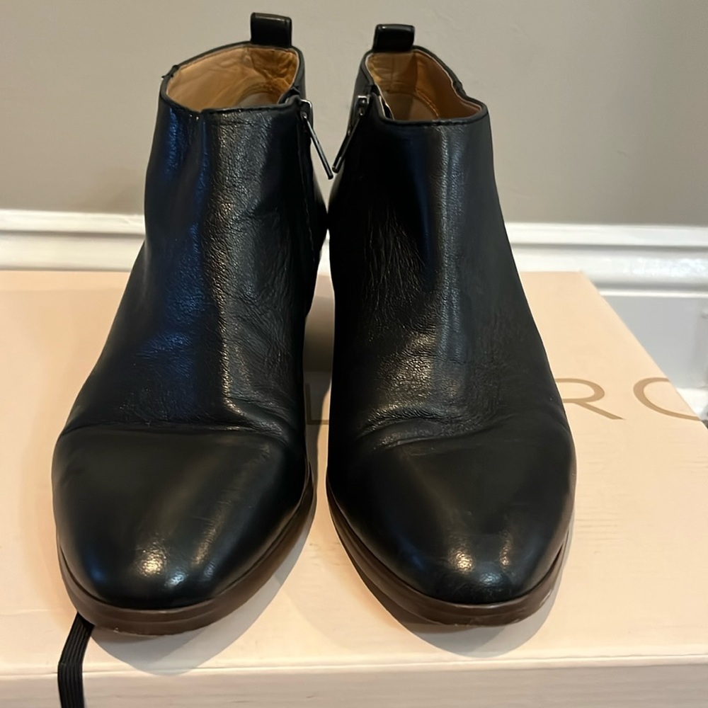 J. Crew Black Ankle Boots Sleek and Stylish